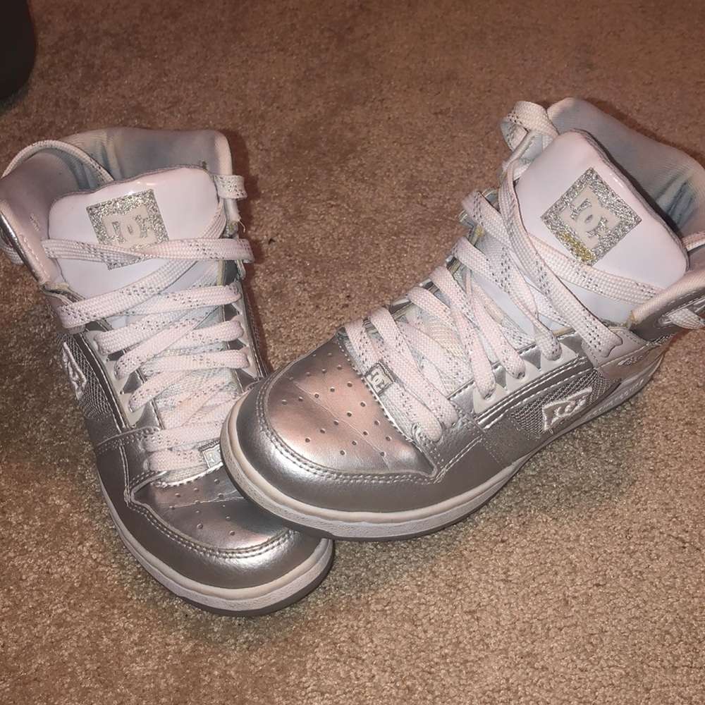 DC hightop sneakers